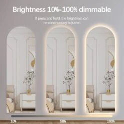 LED Arch Mirror - 50 X 150cm -Taskers Sale Shop 60013450 4
