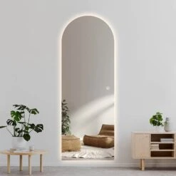 LED Arch Mirror - 60 X 165cm