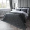 Porto Bedspread - Charcoal 2 Porto Bedspread - Charcoal -Taskers Sale Shop 60013471