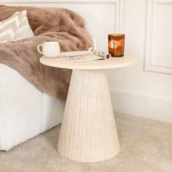 Jasmine Side Table - Natural