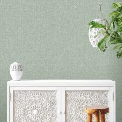 Rasch Fiji Sage Linen Wallpaper - 316124 8 Rasch Fiji Sage Linen Wallpaper - 316124 -Taskers Sale Shop 60013733 2