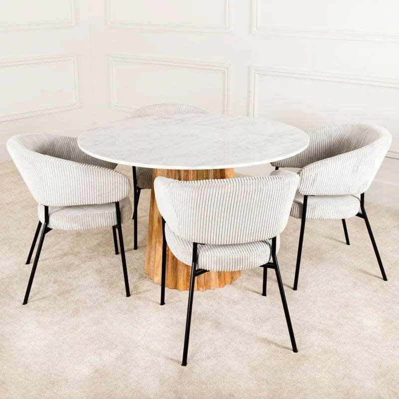 Westbourne Round Table & 4 Calgary Chairs 7 Westbourne Round Table & 4 Calgary Chairs - Image 5