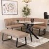 Santiago Corner Dining Set 2 Santiago Corner Dining Set -Taskers Sale Shop 60014047