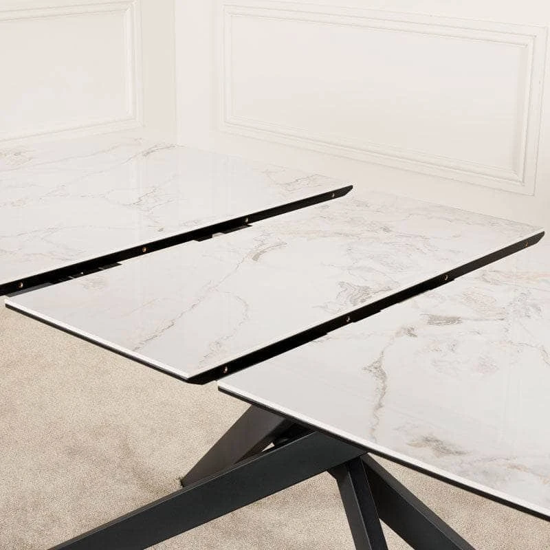 Santiago Extending Table & 6 Paris Chairs 9 Santiago Extending Table & 6 Paris Chairs - Image 7