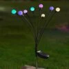 8 Stem Solar Stake Light - Multicoloured