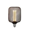 Black Mesh Drum Lamp - 18.5cm