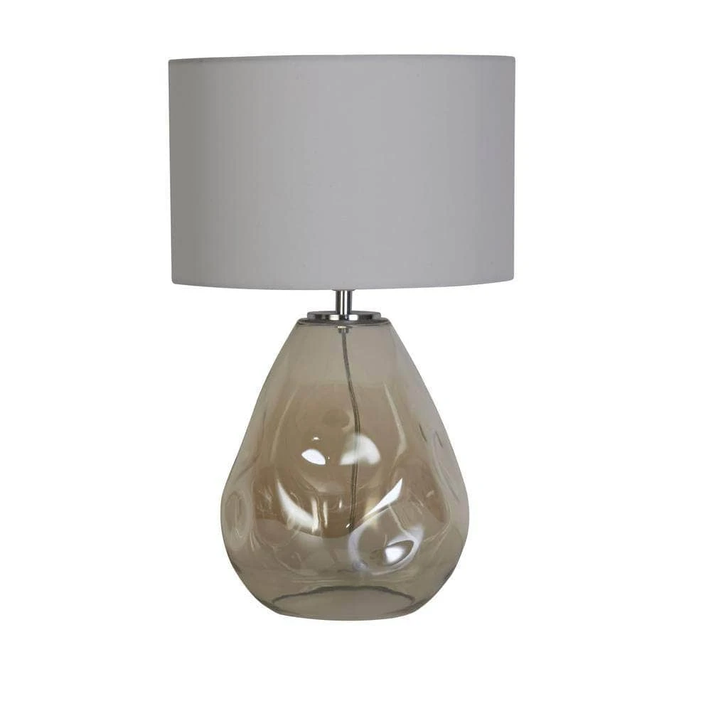 Calabria Table Lamp - Champagne & White 5 Calabria Table Lamp - Champagne & White - Image 3