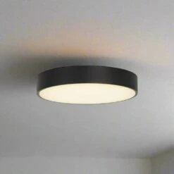 Emilia Flush Light - Black