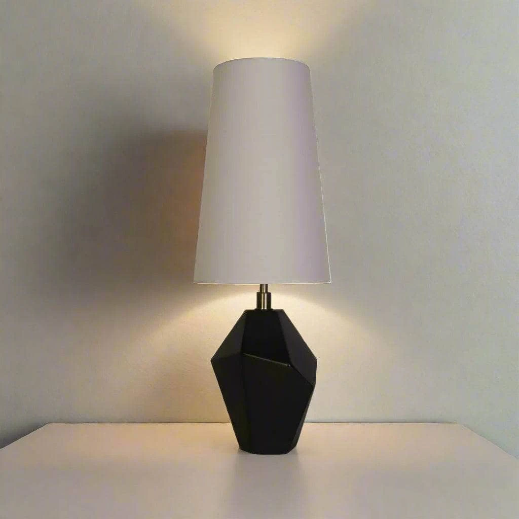 Cagliari Table Lamp - Black & White 4 Cagliari Table Lamp - Black & White - Image 2