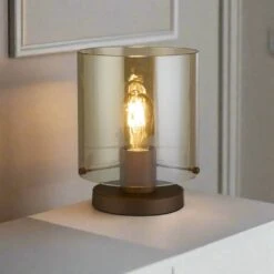 Ferrara Table Lamp - Mocha