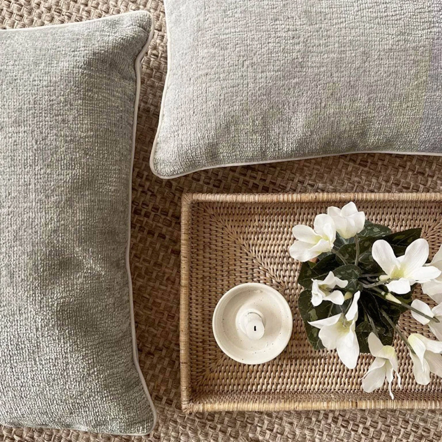 Wave Cushion - Grey 4 Wave Cushion - Grey - Image 2