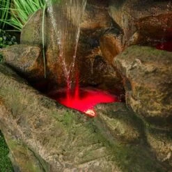 Mossley Rockfalls Colour Changing Water Feature -Taskers Sale Shop 60014433