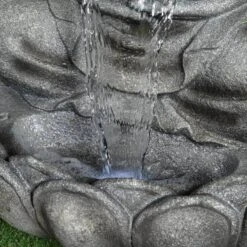 Sitting Buddha Water Feature - Grey/Black 8 Sitting Buddha Water Feature - Grey/Black -Taskers Sale Shop 60014439 2