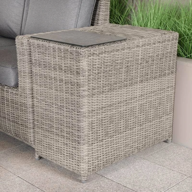 Alba XL Lounge Set With Firepit - Grey 8 Alba XL Lounge Set With Firepit - Grey - Image 6