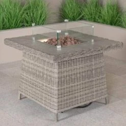 Alba XL Lounge Set With Firepit - Grey 19 Alba XL Lounge Set With Firepit - Grey -Taskers Sale Shop 60014494 8