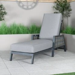 Weatherking Ascot Sunlounger & Side Table -Taskers Sale Shop 60014502 3