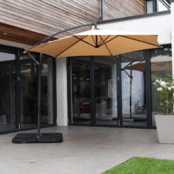 Banana Hanging Umbrella - Ecru