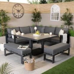 Weatherking Arlo Corner Garden Set