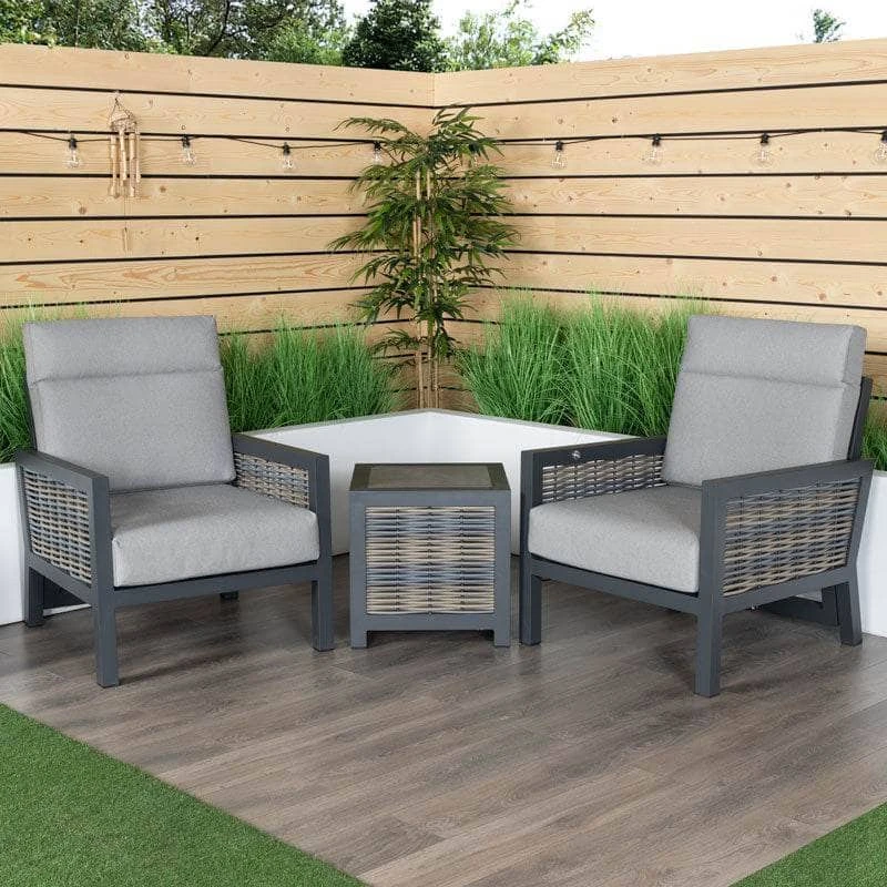 Weatherking Ascot Duo Set With Reclining Armchairs 4 Weatherking Ascot Duo Set With Reclining Armchairs - Image 2