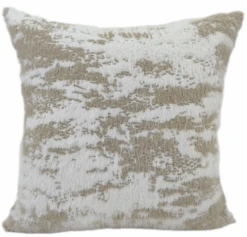 Touchme Faux Animal Skin Cushion - Taupe