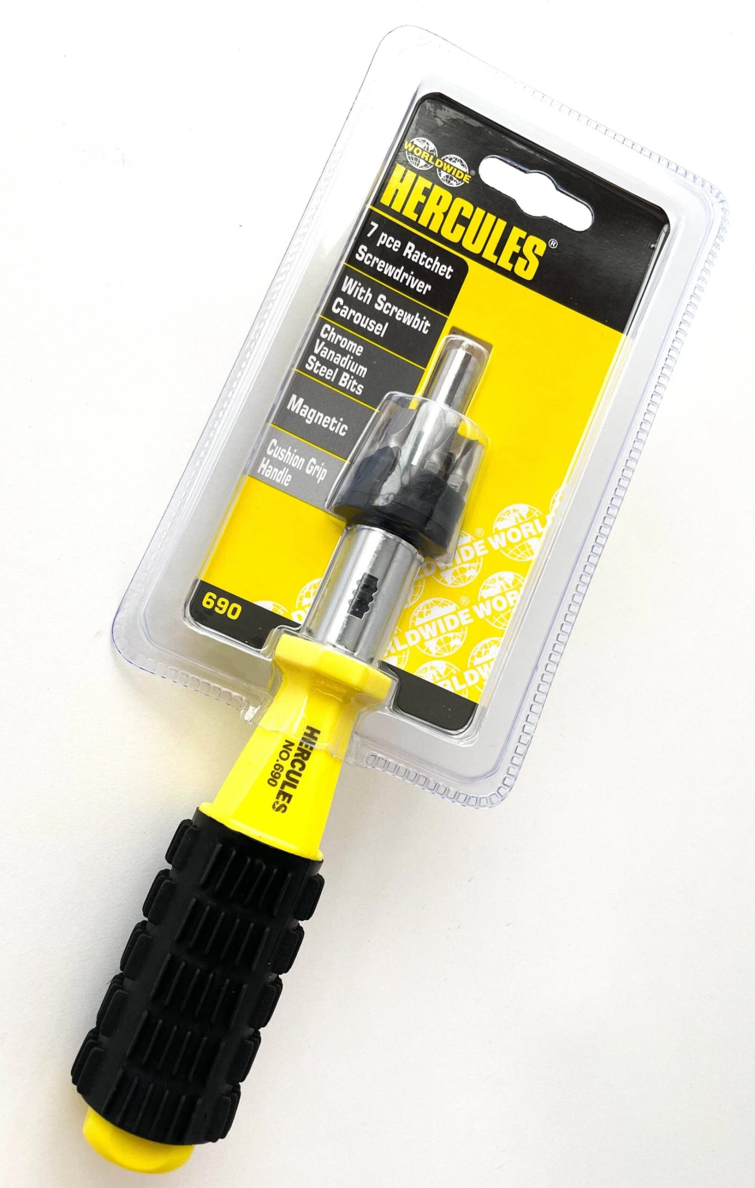 Ratchet Screwdrivers - 7 Piece 3 Ratchet Screwdrivers - 7 Piece