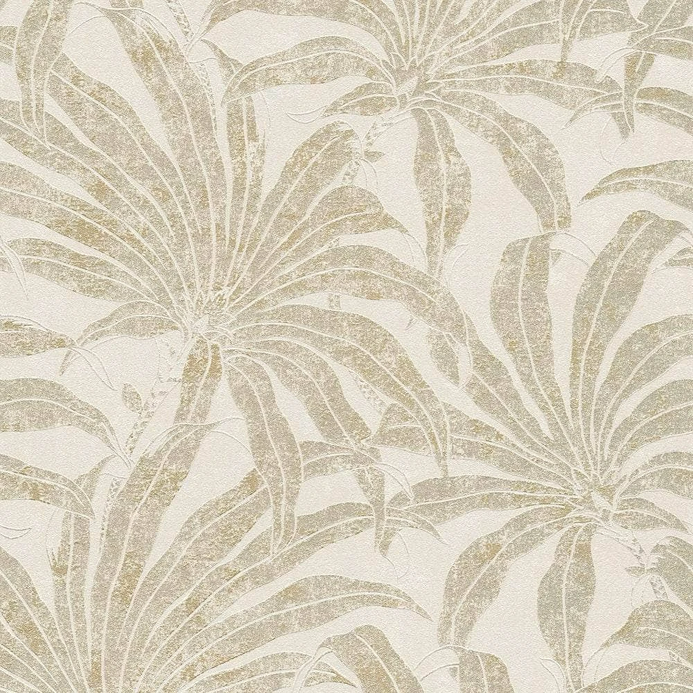 A.S Creation Jade 2 Cream White & Metallic 395015 3 A.S Creation Jade 2 Cream White & Metallic 395015