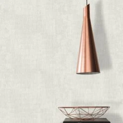 A.S Casual Living Metallic White Wallpaper - 344311