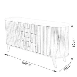 Acton Sideboard -Taskers Sale Shop Acton Sideboard Dimensions 1