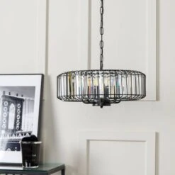 Alaska Medium Pendant - Black