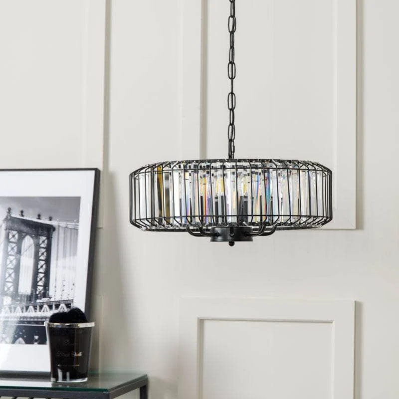 Alaska Medium Pendant - Black 3 Alaska Medium Pendant - Black