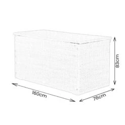 Alba Storage Box - Grey 18 Alba Storage Box - Grey -Taskers Sale Shop Alba Storage Box Closed Dimensions