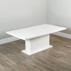 Amalfi Extending Dining Table - White -Taskers Sale Shop Amalfi Extending Dining Table White 1