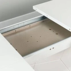 Amalfi Extending Dining Table - White -Taskers Sale Shop Amalfi Extending Dining Table White 3