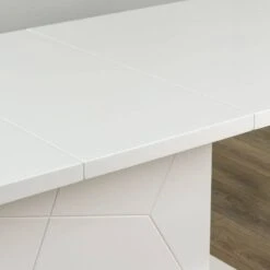 Amalfi Extending Dining Table - White -Taskers Sale Shop Amalfi Extending Dining Table White 4