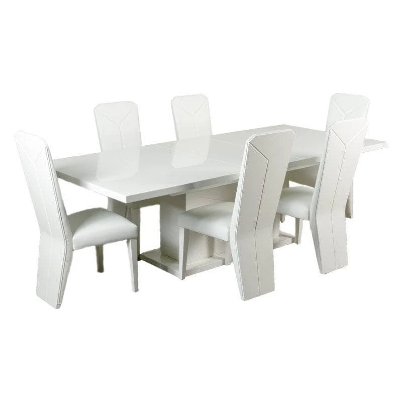 Amalfi Extending Table & 6 Dining Chairs 5 Amalfi Extending Table & 6 Dining Chairs - Image 3