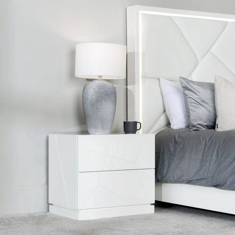 Amalfi Bedside Cabinet 4 Amalfi Bedside Cabinet - Image 2