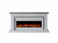 Bespoke Fireplaces Aria Marble 1300 S Suite 27 Bespoke Fireplaces Aria Marble 1300 S Suite -Taskers Sale Shop Aria 1300 Polar White and Grey Quartz