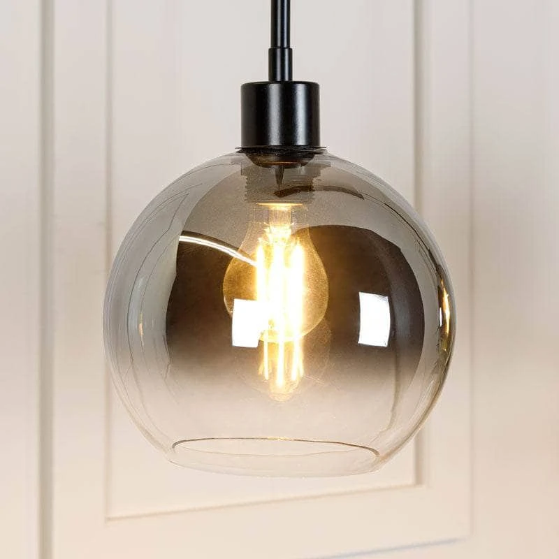 Arkansas 3 Light Pendant Light - Black 8 Arkansas 3 Light Pendant Light - Black - Image 6