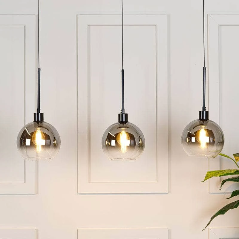 Arkansas 3 Light Pendant Light - Black 4 Arkansas 3 Light Pendant Light - Black - Image 2