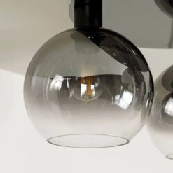 Arkansas Flush Ceiling Light - Black -Taskers Sale Shop Arkansas Flush Ceiling Light Black