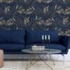 Arthouse Luxury Navy Leaf Wallpaper - 299301 1 Arthouse Luxury Navy Leaf Wallpaper - 299301 -Taskers Sale Shop Arthouse Luxury Navy Leaf Wallpaper 6