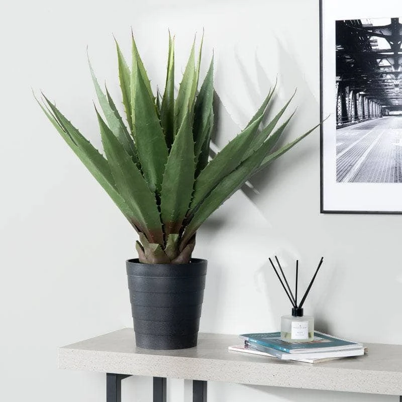 Artificial Agave Plant - 85cm 3 Artificial Agave Plant - 85cm