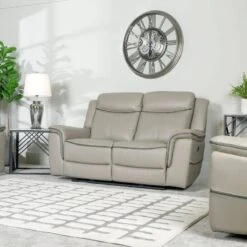 Ascari 2 Seat Power Reclining Sofa - Taupe