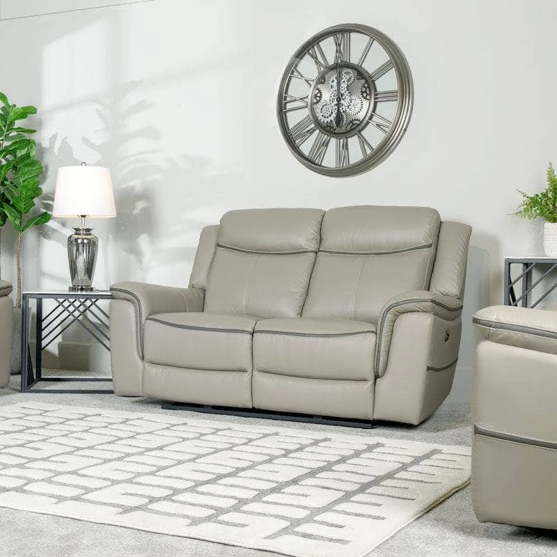 Ascari 2 Seat Power Reclining Sofa - Taupe 3 Ascari 2 Seat Power Reclining Sofa - Taupe