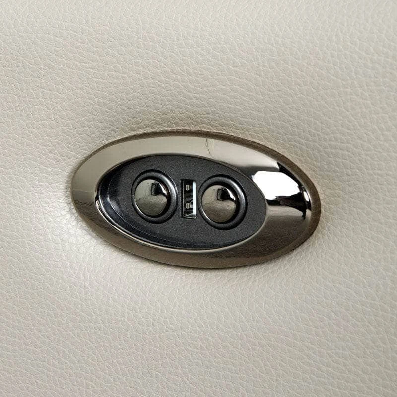 Ascari 3 Seat Power Reclining Sofa - Taupe 10 Ascari 3 Seat Power Reclining Sofa - Taupe - Image 8