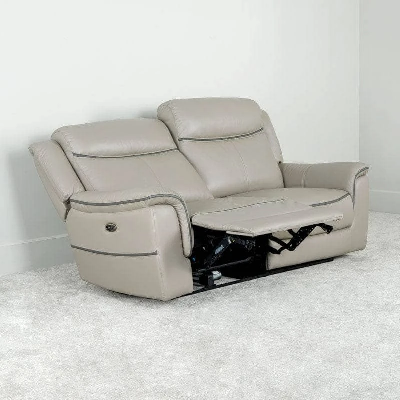 Ascari 3 Seat Power Reclining Sofa - Taupe 7 Ascari 3 Seat Power Reclining Sofa - Taupe - Image 5