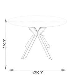 Athena Round Table & 4 Chairs -Taskers Sale Shop Athena Round Table Dimensions