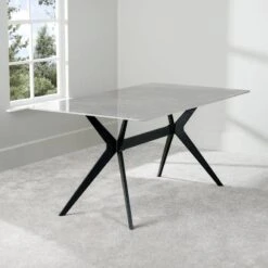 Athena Dining Table - Grey