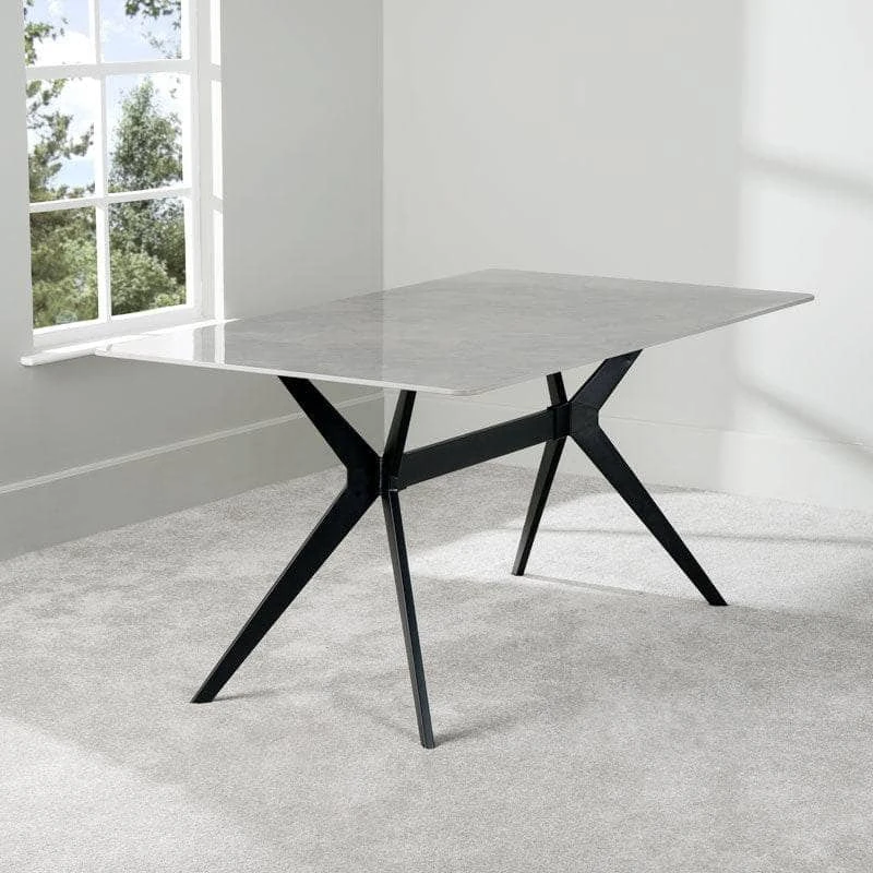 Athena Dining Table - Grey 3 Athena Dining Table - Grey