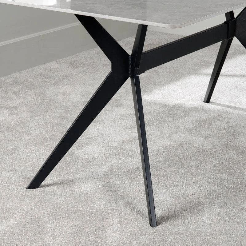 Athena Dining Table - Grey 5 Athena Dining Table - Grey - Image 3